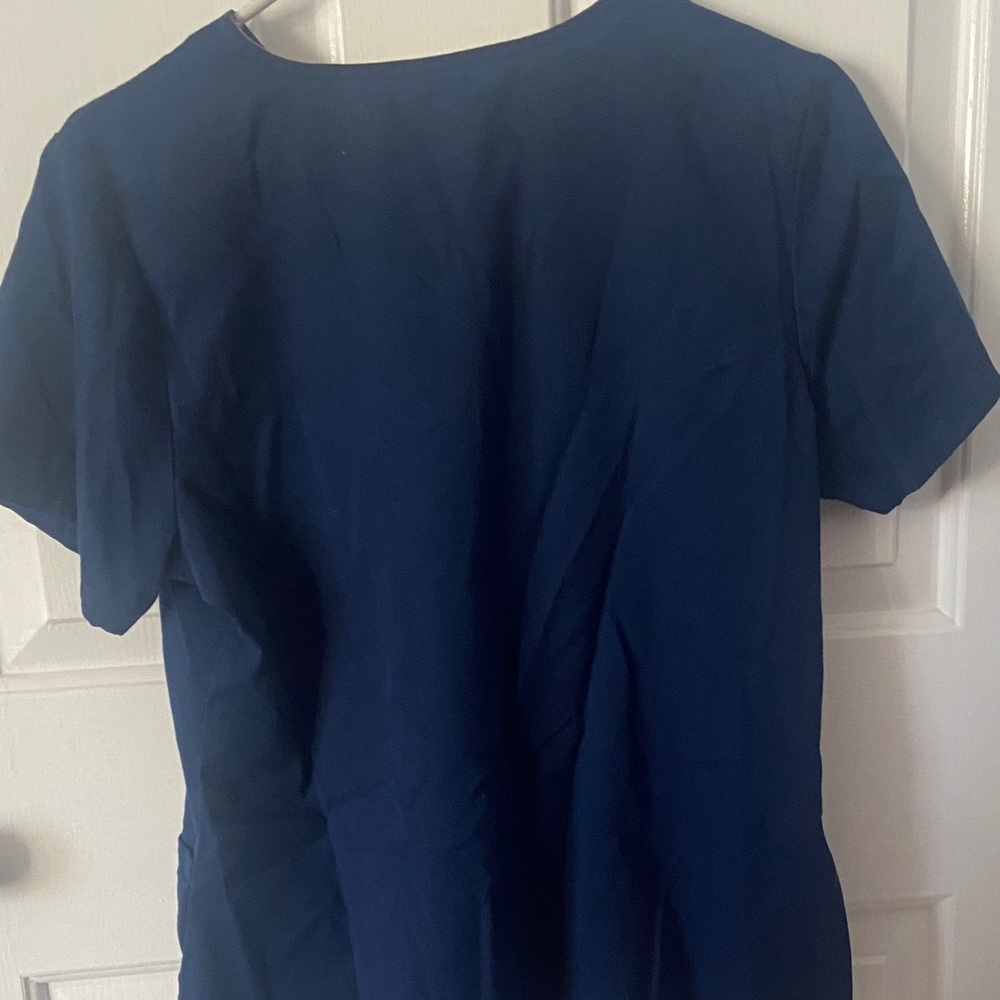 Navy Blue Scrub Set | Women’s Size Medium | Soft & Professional - Picture 5 of 11